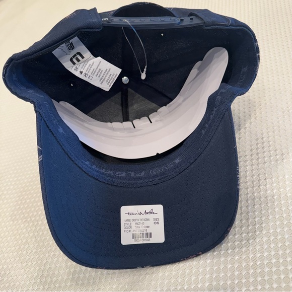 Travis Mathew NEW Blue Golf DROP IN THE OCEAN Hat B28/2 - Picture 6 of 12